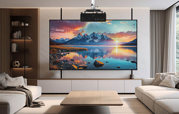 AH700ST with good contrast and colors even in well-lit indoor settings or with outdoor natural light