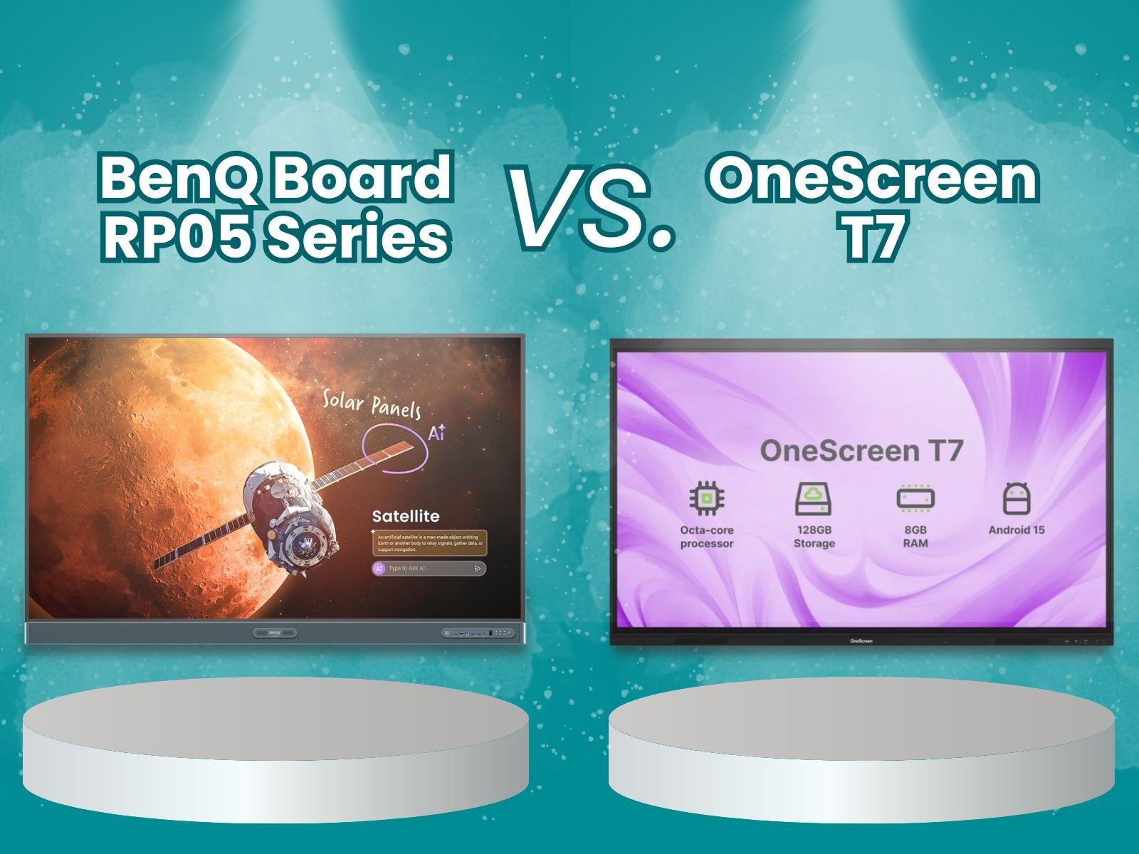 BenQ Board RP05 Series vs. OneScreen T7
