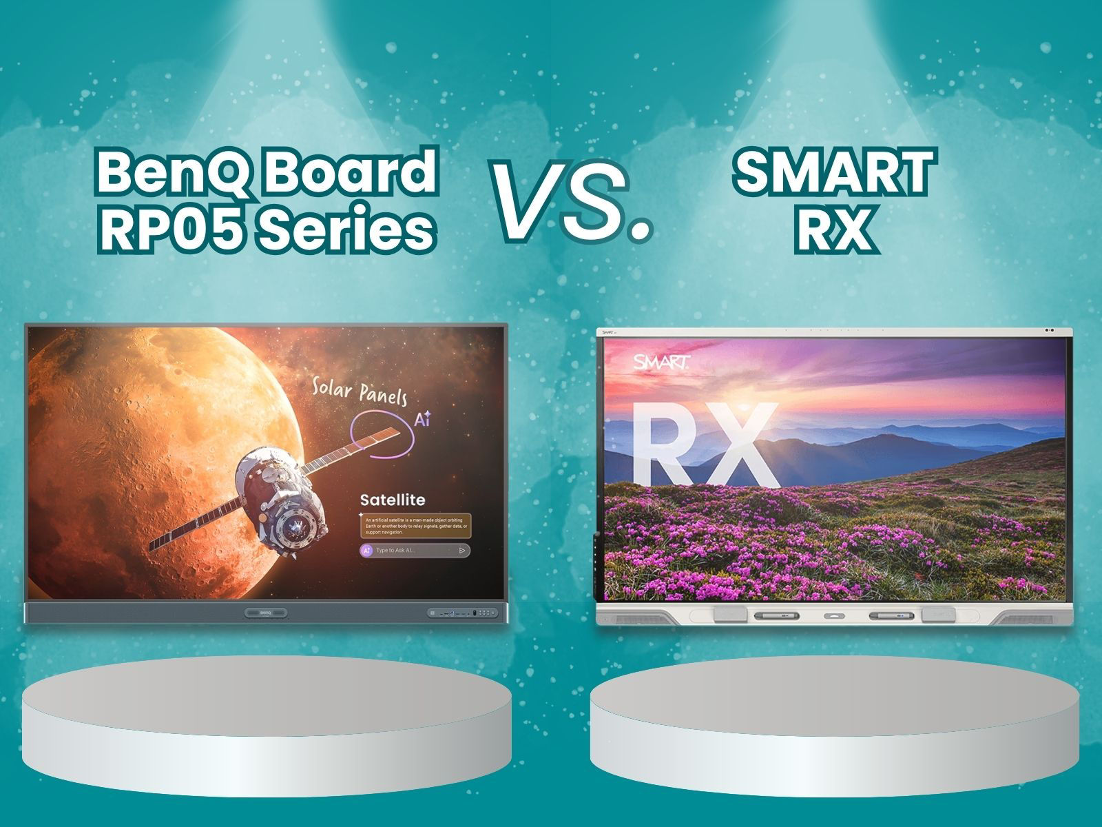 BenQ Board RP05 Series vs. SMART RX