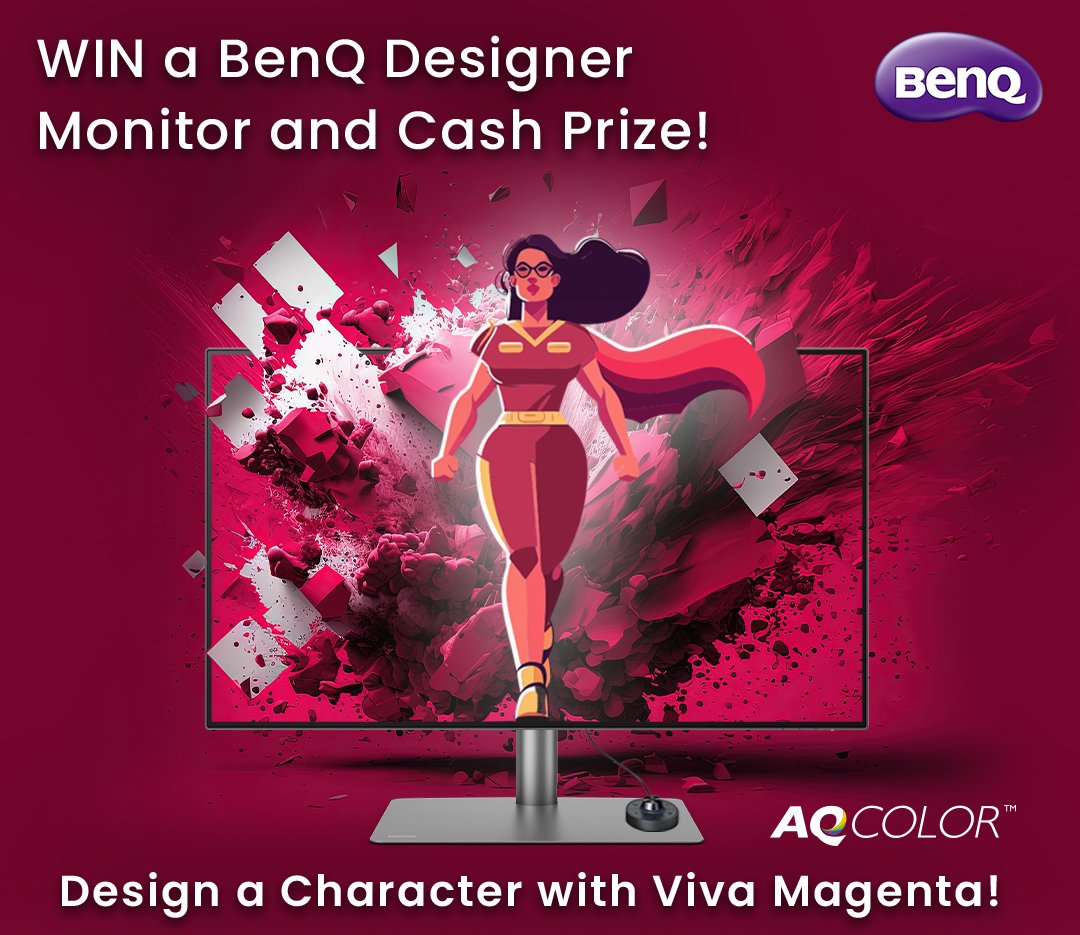 BenQ DesignVue Contest 2023 - Viva Magenta