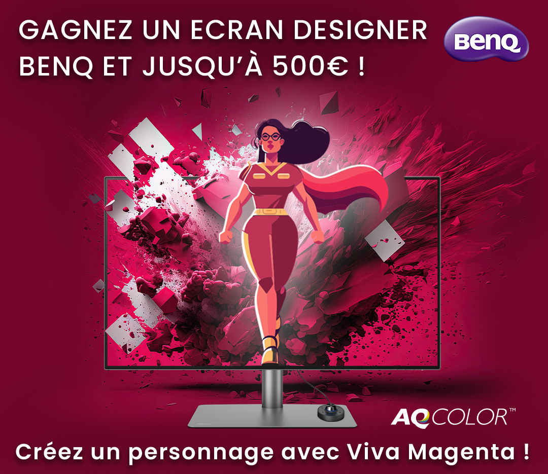 CONCOURS VIVA MAGENTA BenQ Europe 2023 | BenQ France