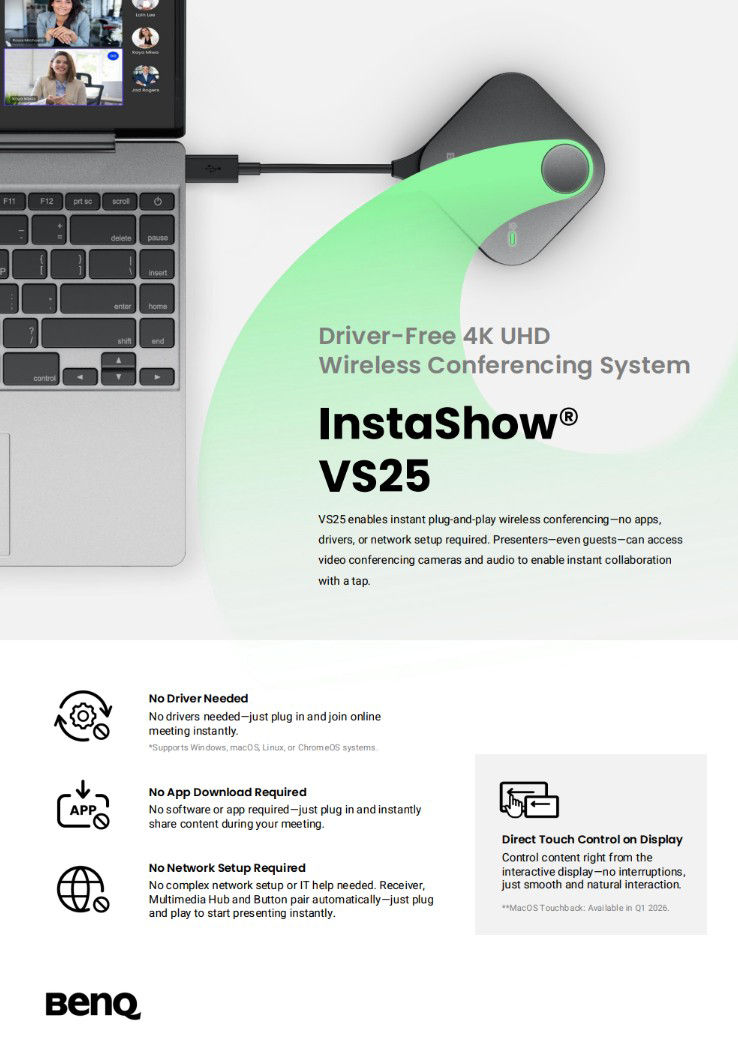 VS25 Driver-Free Wireless Conferencing System