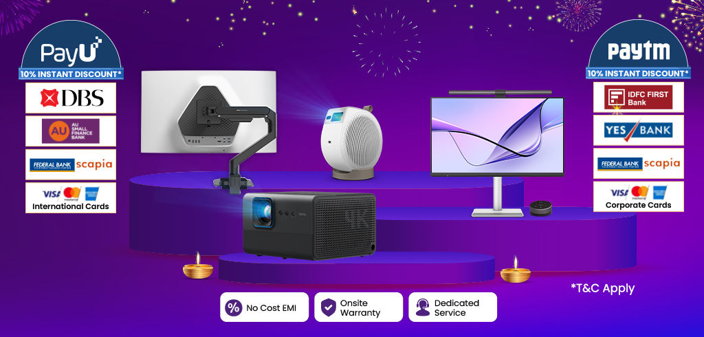BenQ monitors & projectors online