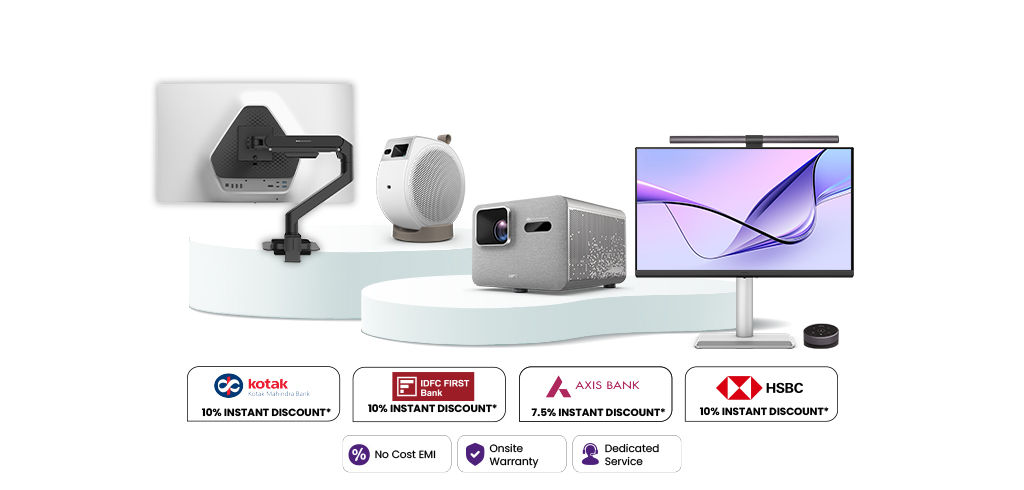 BenQ monitors & projectors online