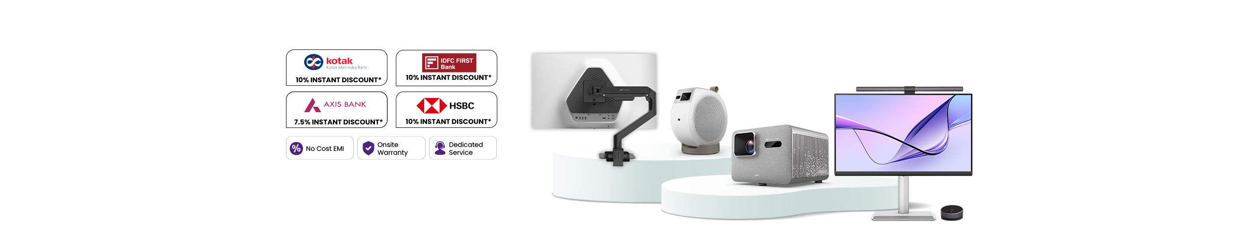 BenQ monitors & projectors online