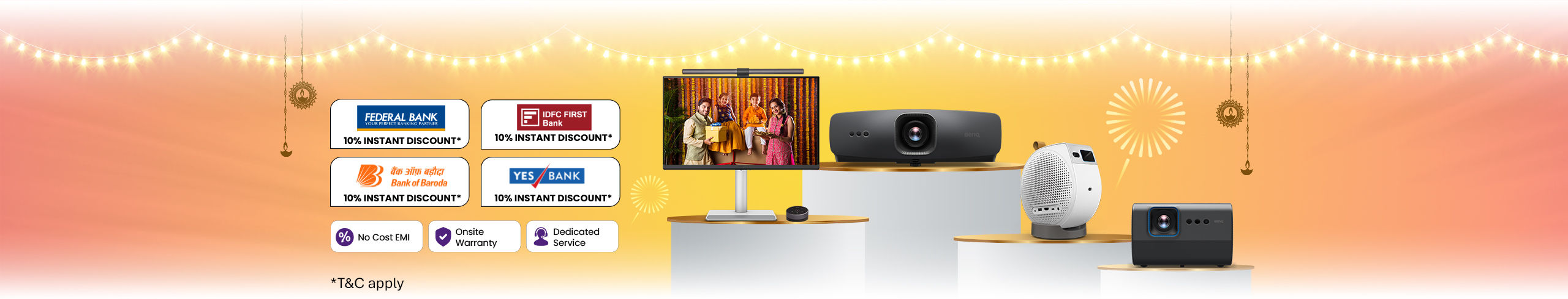 BenQ monitors & projectors online