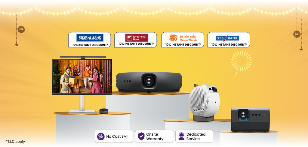 BenQ monitors & projectors online