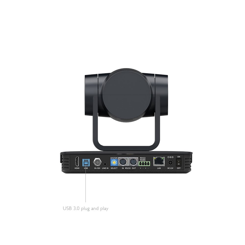 BenQ DVY23 je špičková konferenční kamera s funkcí otáčení, naklánění a přiblížení, která nabízí mimořádně čistý a ostrý obraz s 20× optickým zoomem a je ideální pro velké konferenční místnosti a posluchárny.