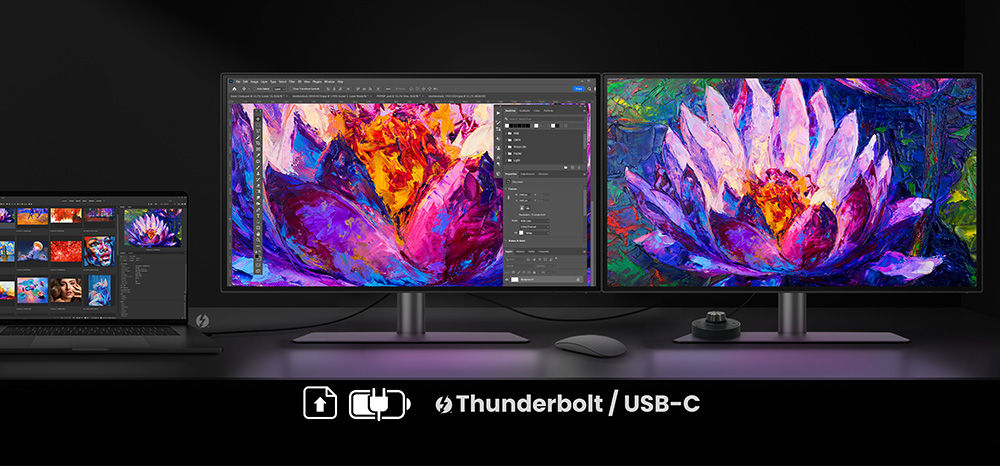 thunderbolt monitor for mac daisy chain