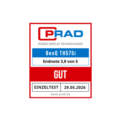 Testsiegel Prad th575i