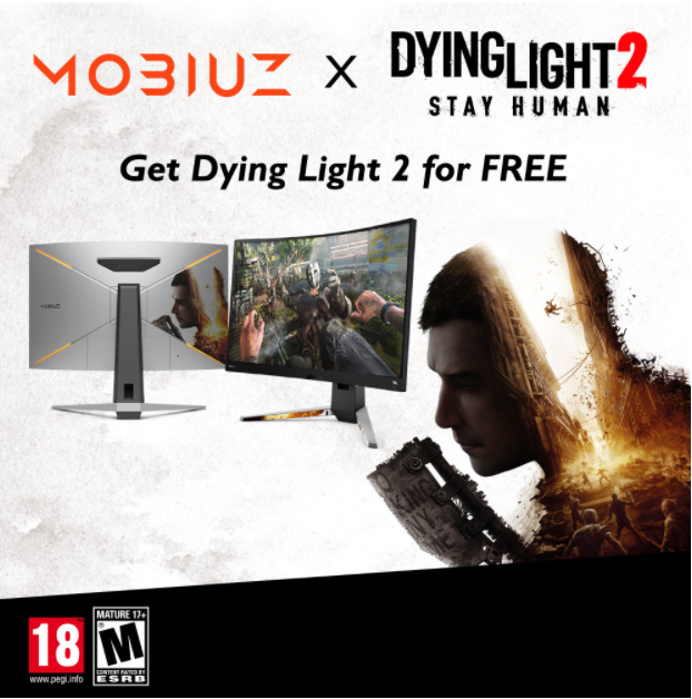 Limitiert: BenQ bietet den MOBIUZ EX3210R in der Dying Light 2 - Stay Human Night Runner’s Edition an