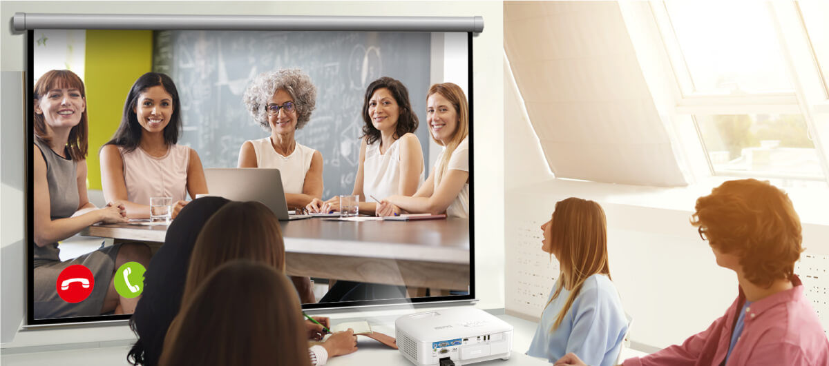 Start een videoconferentie wanneer u maar wilt. Maak met één klik verbinding.