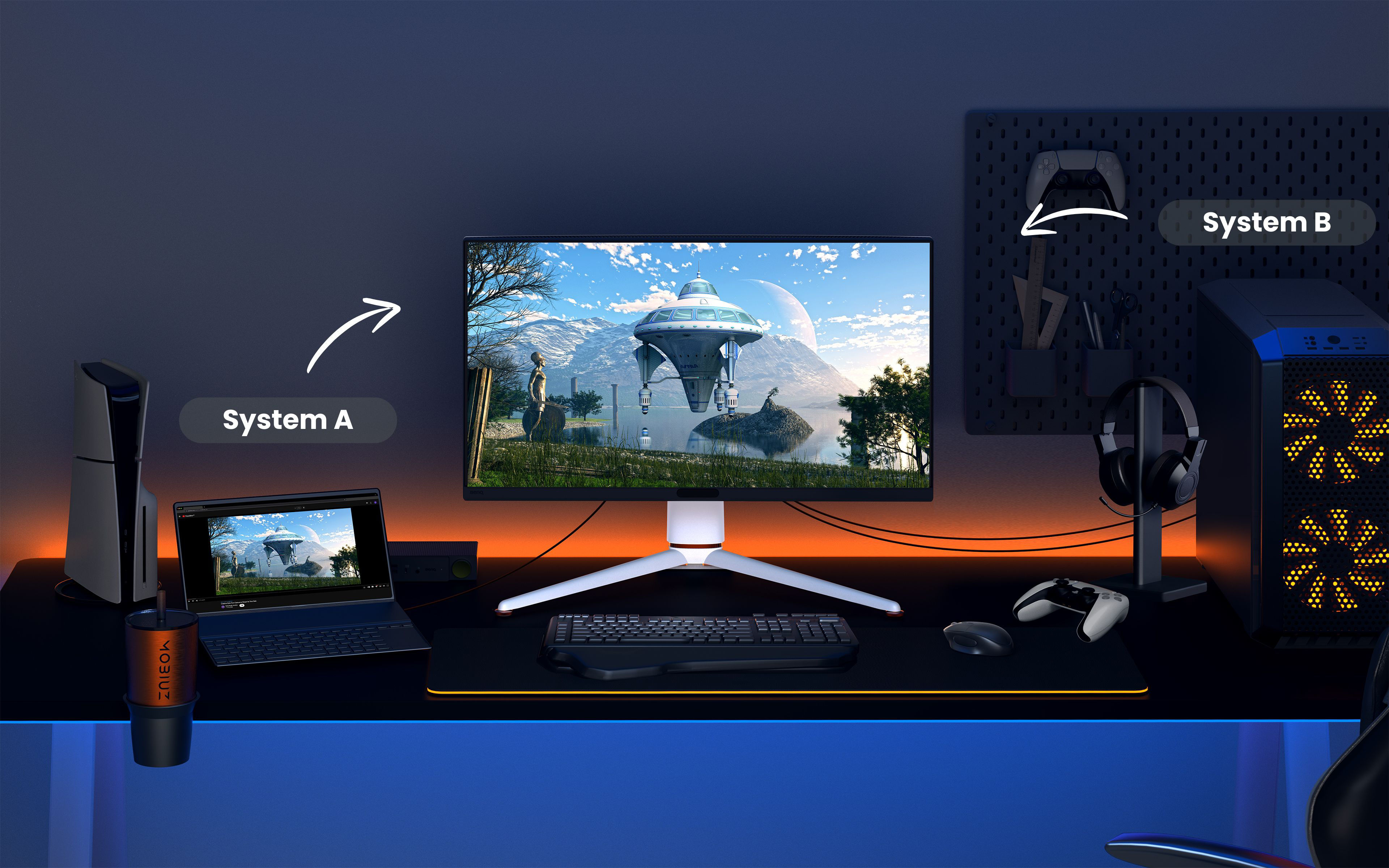 KVM Switch Monitors for Designers and Photographers