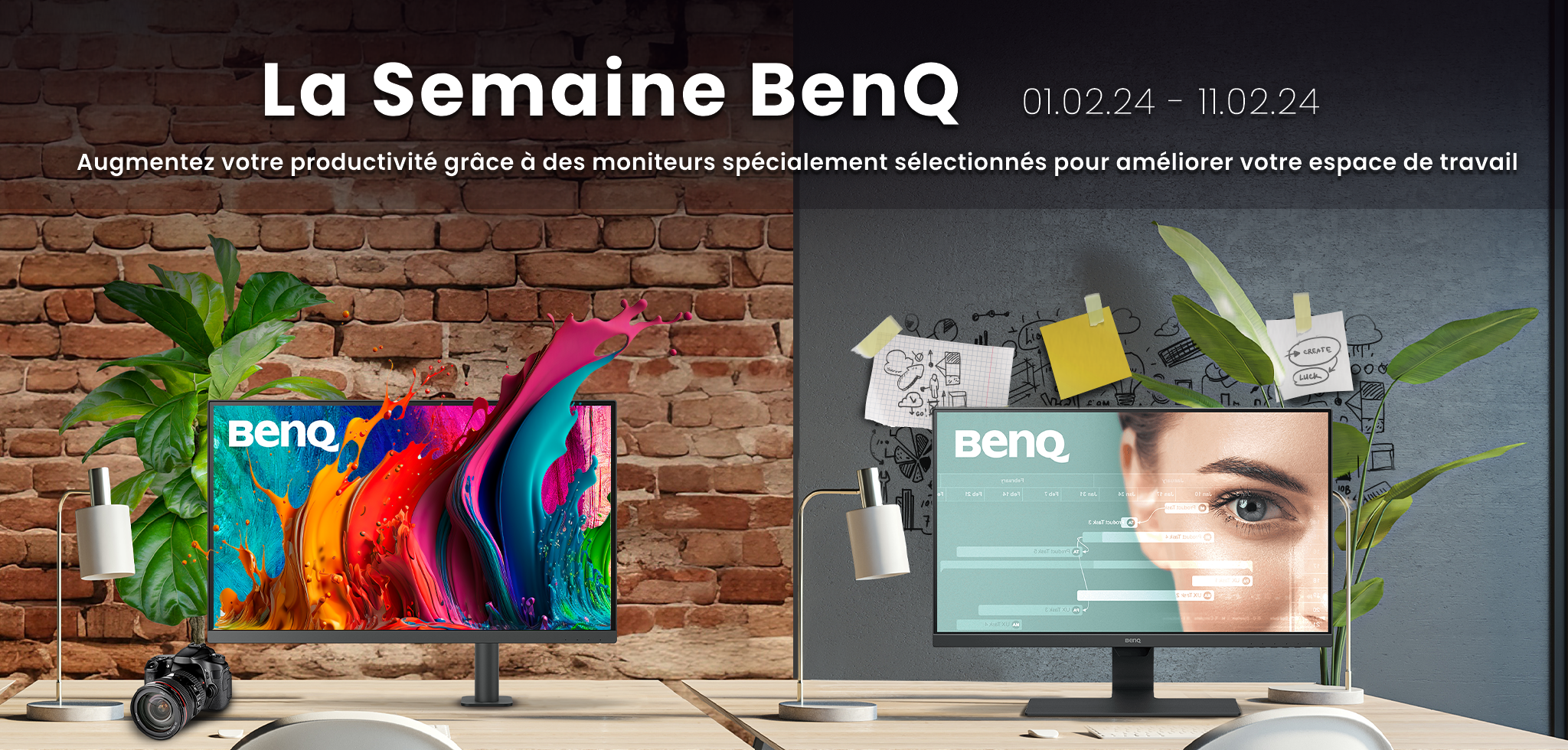 Des écrans 4K design et Thunderbolt conçus pour les Mac chez BenQ
