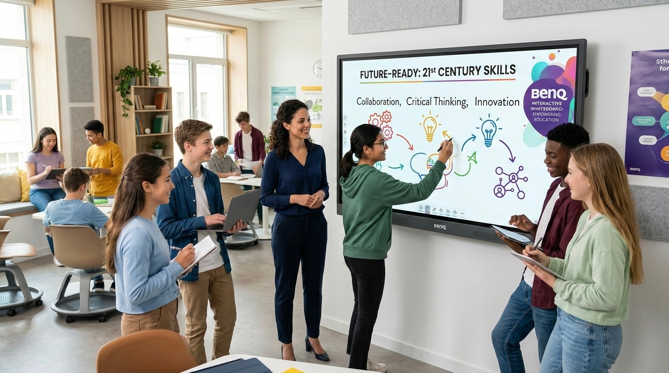 Future-Ready Classrooms with BenQ Interactive White Boards