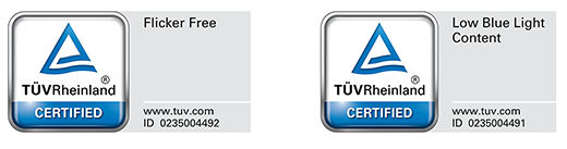 Công nghệ chống nhấp nháy, giảm Ánh sáng xanh