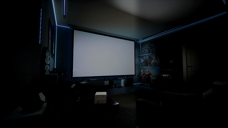 Finding the right brightness level for your dark gaming room