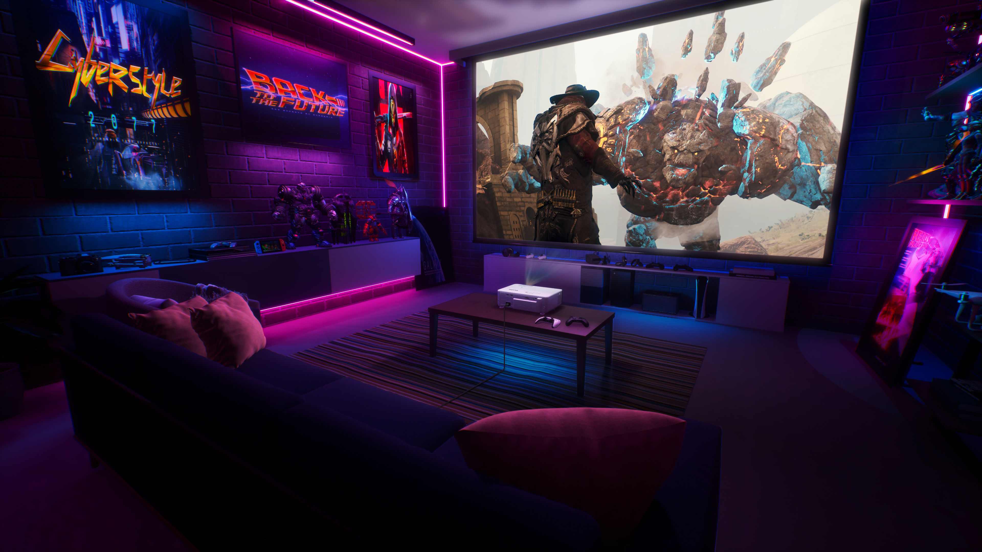 Gaming Room Ideas: Setups for PC, Console, and Party Gamers | BenQ CEE