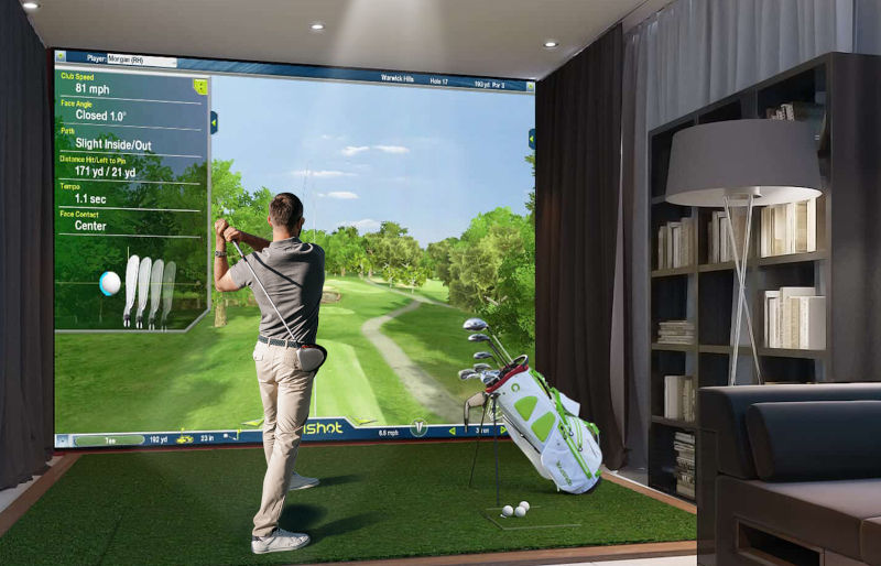 LK936ST 4K Resolution Short-Throw Golf Simulator Laser Projector｜BenQ Asia  Pacific