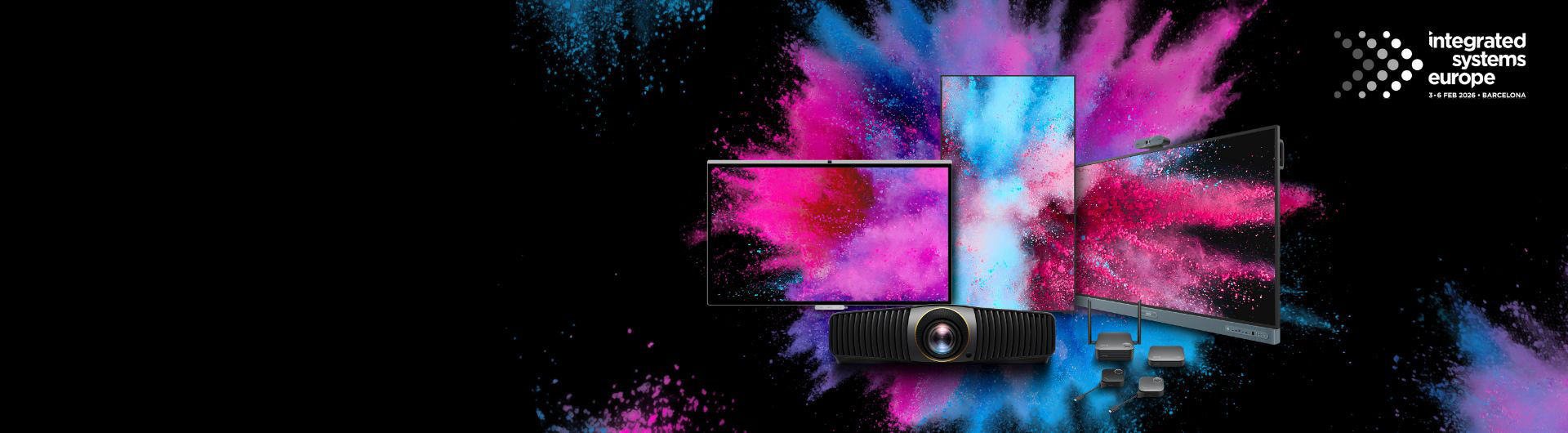 BenQ projector, displays, and wireless presentation system