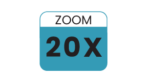 20x Optical Zoom