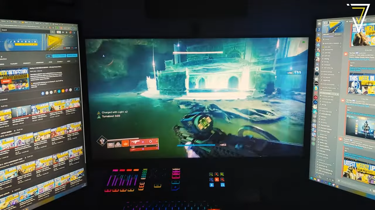 youtuber jarv benq mobiuz gaming monitor multiuse