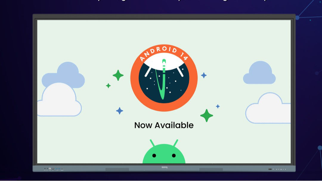 BenQ Board RE04 Series is Now Upgradable to Android 14 OS for Enhanced Performance & Security