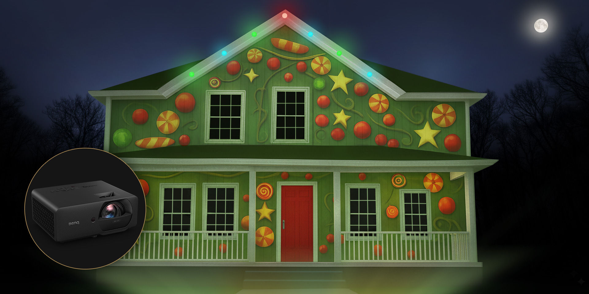 BenQ House Projection Mapping Projector