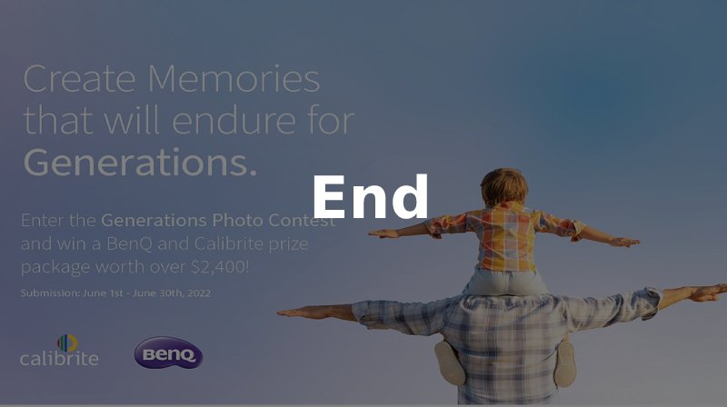 BenQ create memories that will  endure for generations