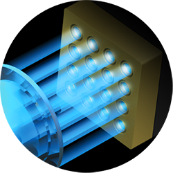 Superior Brightness Precision-Aligned High-Output Laser Source