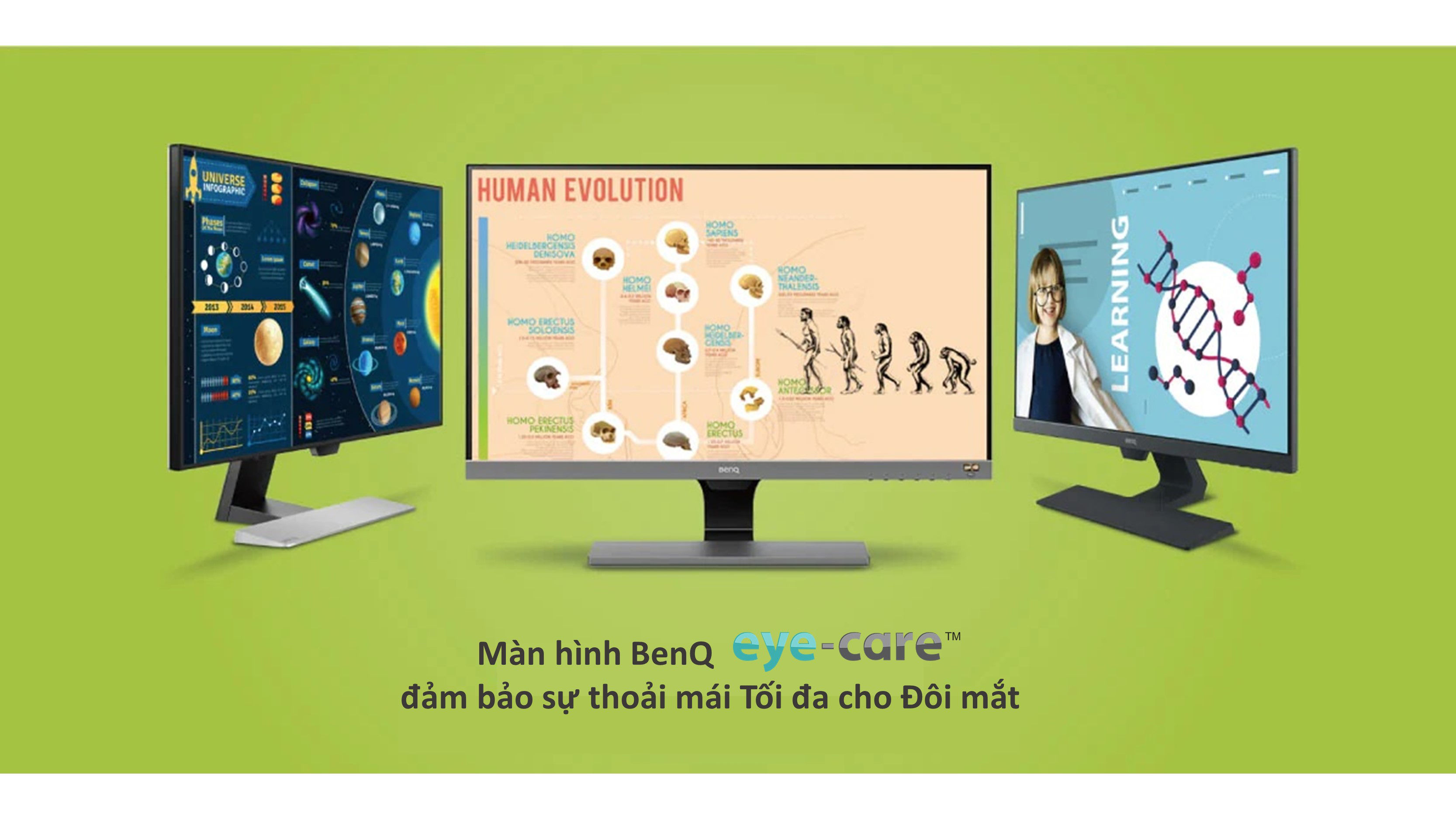 Màn hình bảo vệ mắt BenQ đảm bảo đôi mắt bạn luôn thoải mái tối đa