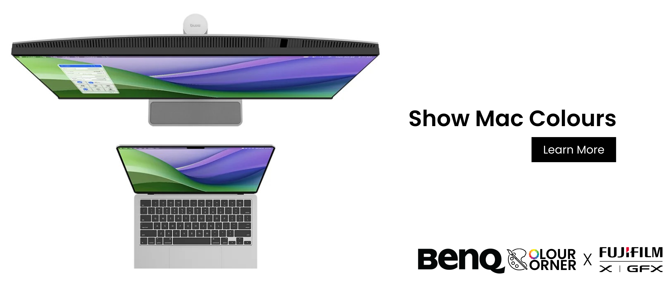 BenQ Colour Corner - Page Header with CTA (3)