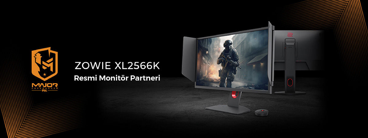 zowie cs2 major copenhagen official monitor xl2566k