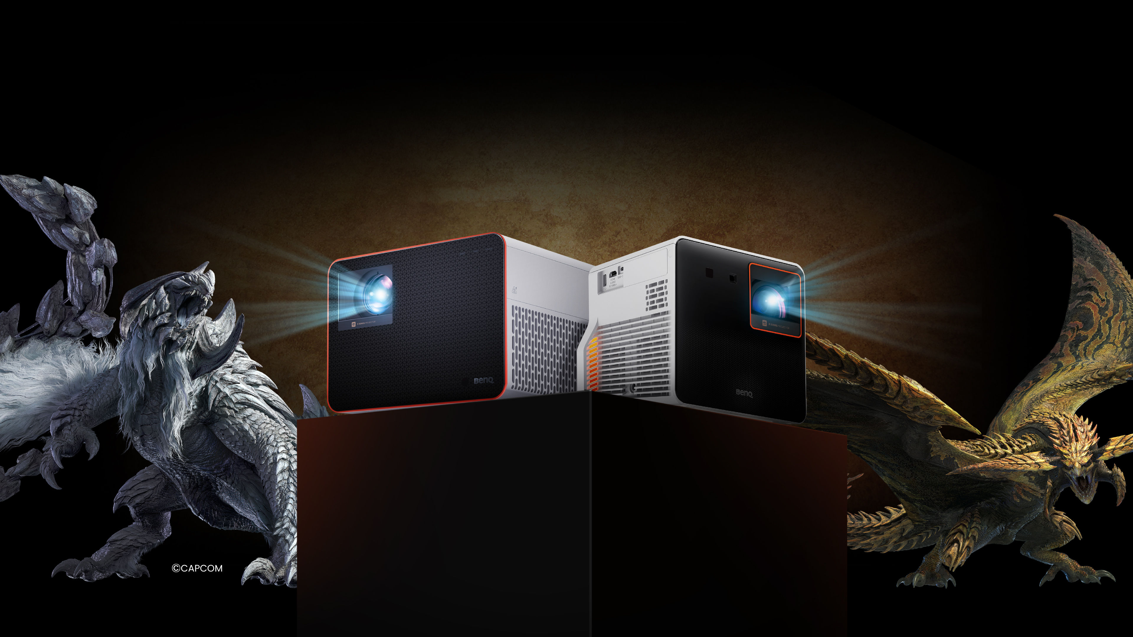 《Monster Hunter Wilds》官方投影機合作夥伴