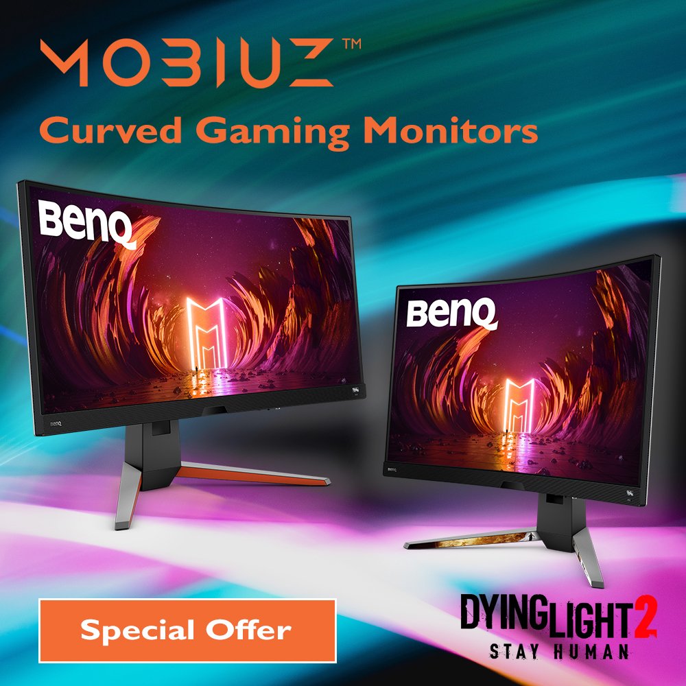 BenQ Australia MOBIUZ Curved Gaming Monitor - Special Offer