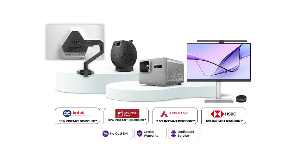 BenQ monitors & projectors online