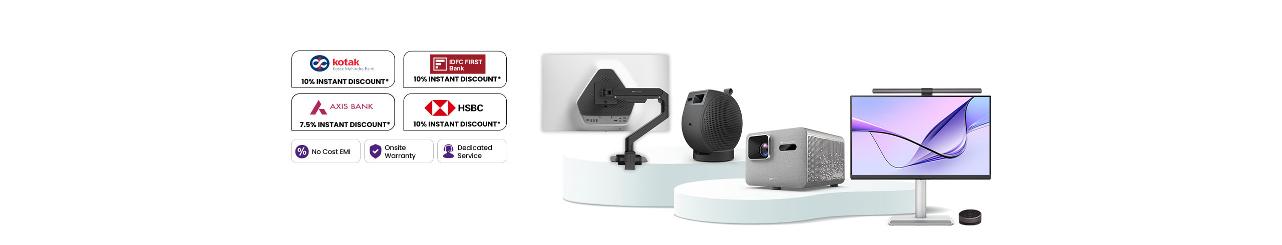 BenQ monitors & projectors online