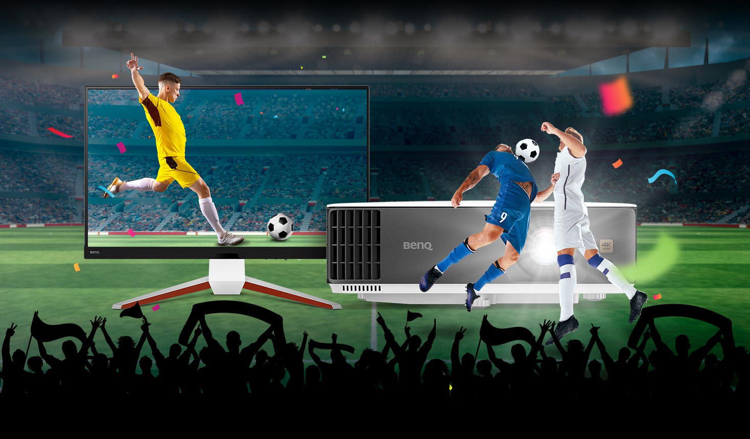 BenQ best monitors and projectors for Olympics sports games