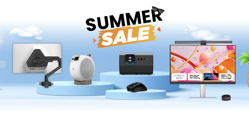 BenQ monitors & projectors online