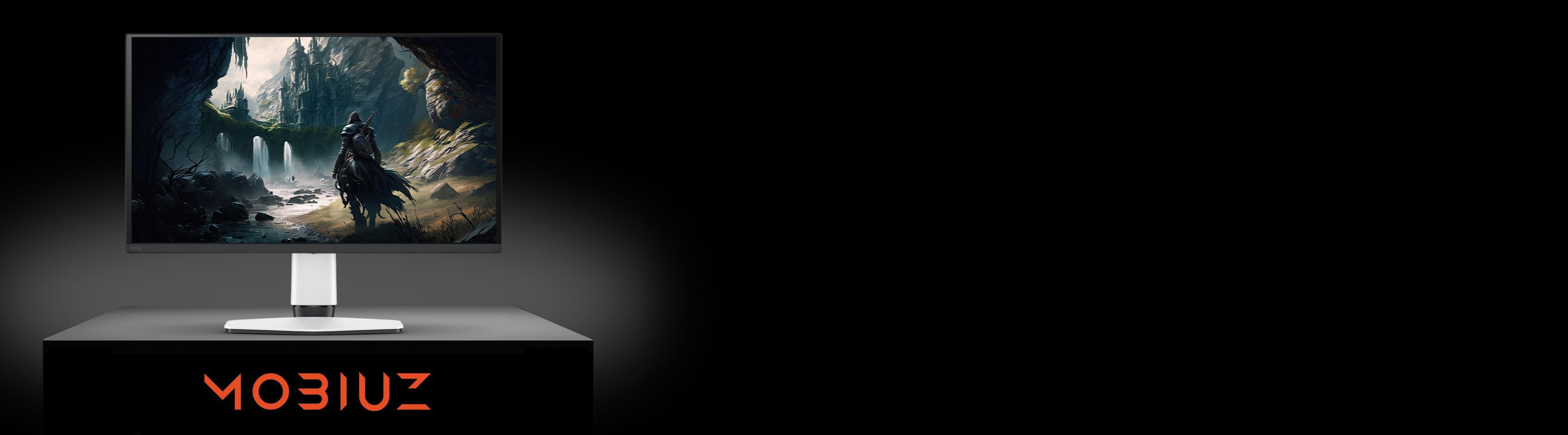 Experience the BenQ MOBIUZ Gaming Monitor: go beyond traditional gameplay and explore the unknown in vast AAA open worlds at your own pace.