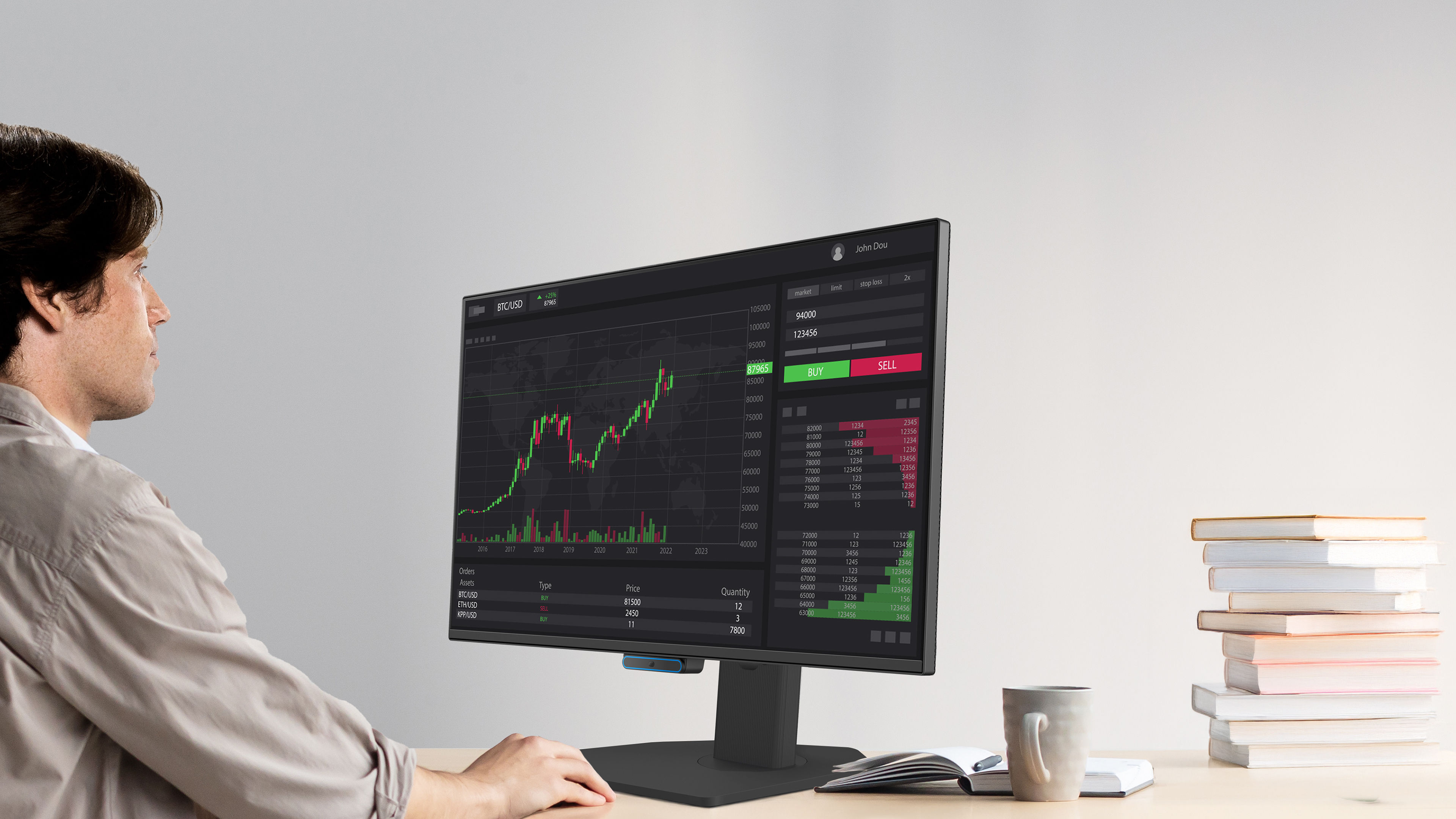 Sharp images and vivid colors with 99% sRGB IPS panel plus ultrathin bezels for focused, comfortable viewing.