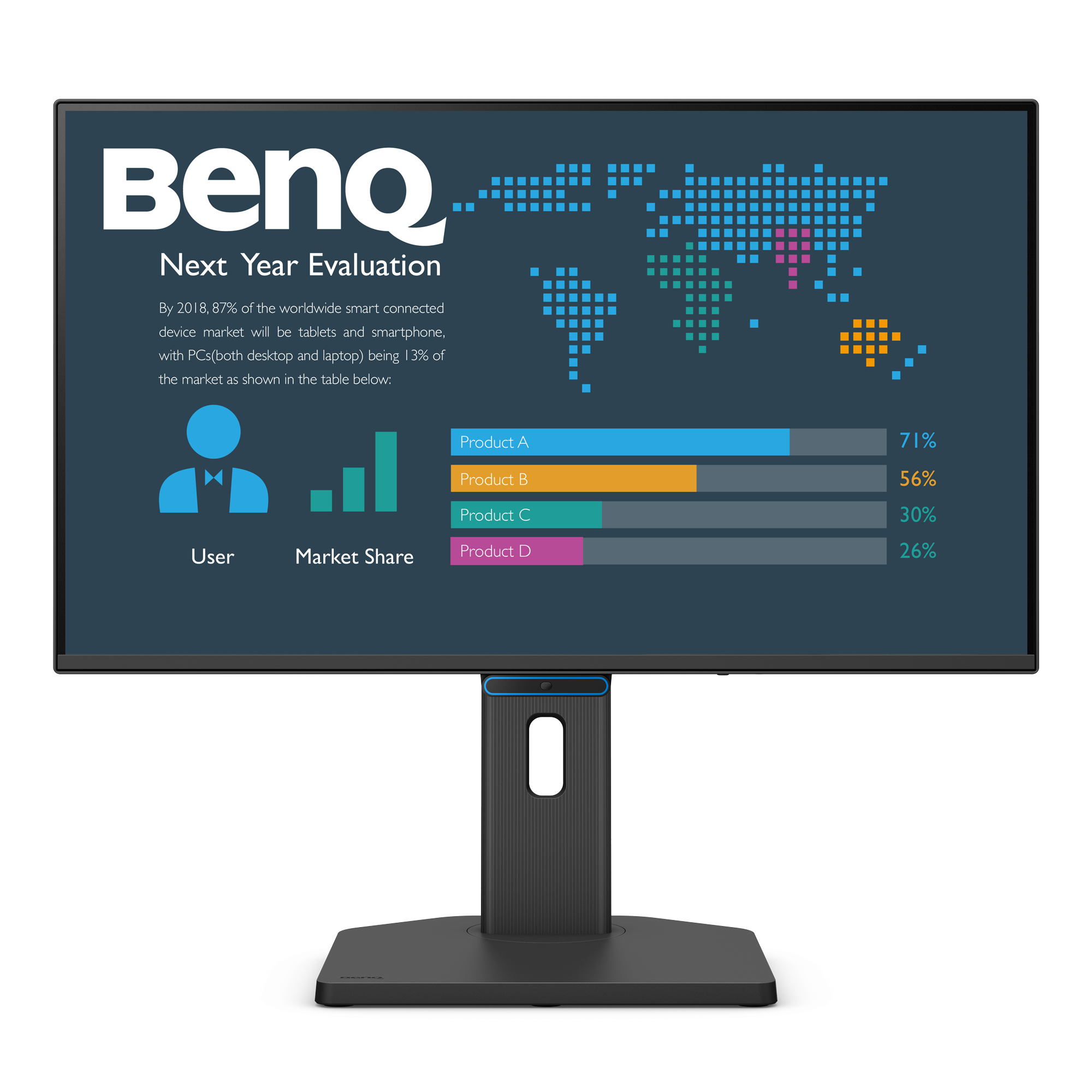 BL2490TC | 23,8” 1080p FHD Biznesowy Monitor BenQ Eye-Care