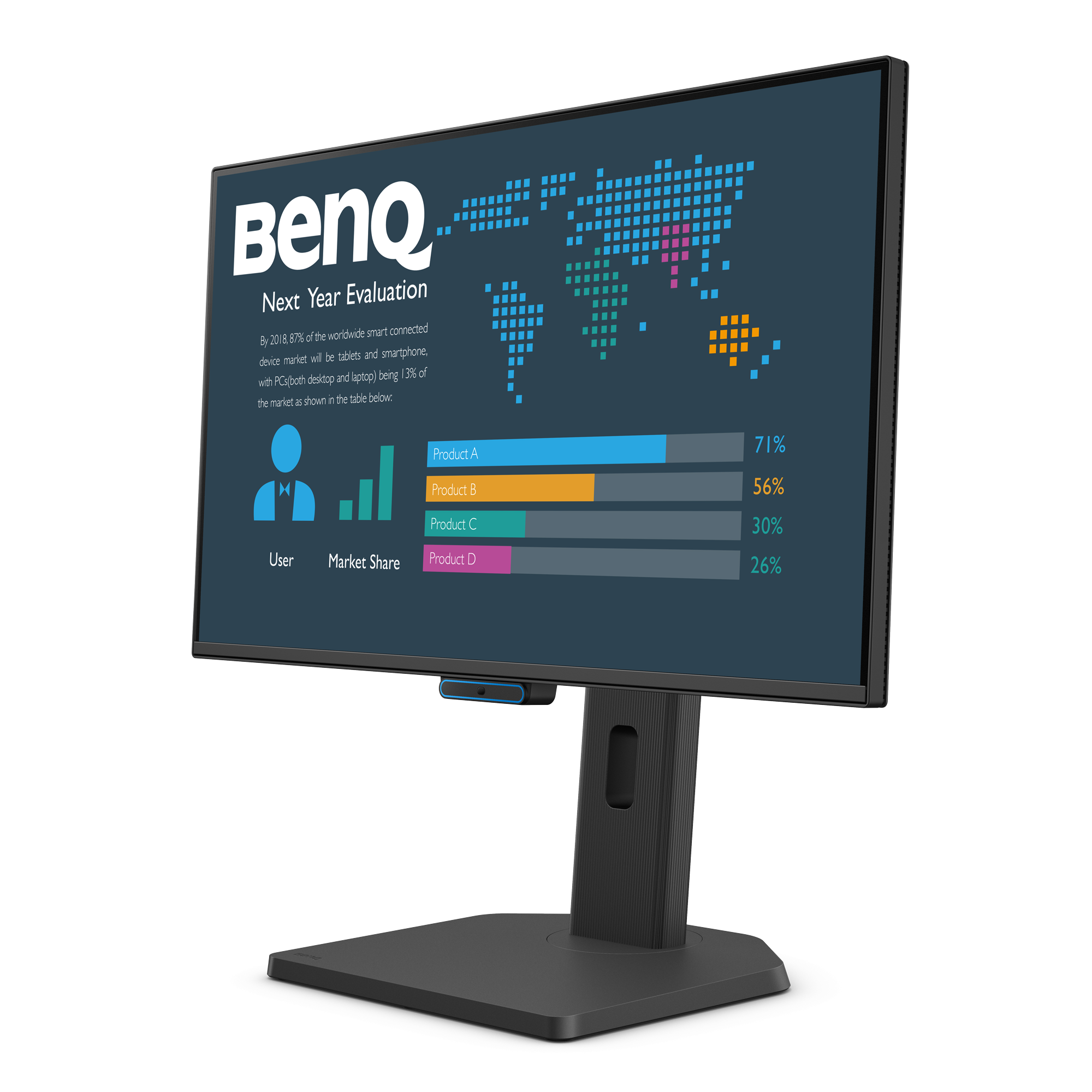 BL2490TC | 23,8” 1080p FHD Biznesowy Monitor BenQ Eye-Care