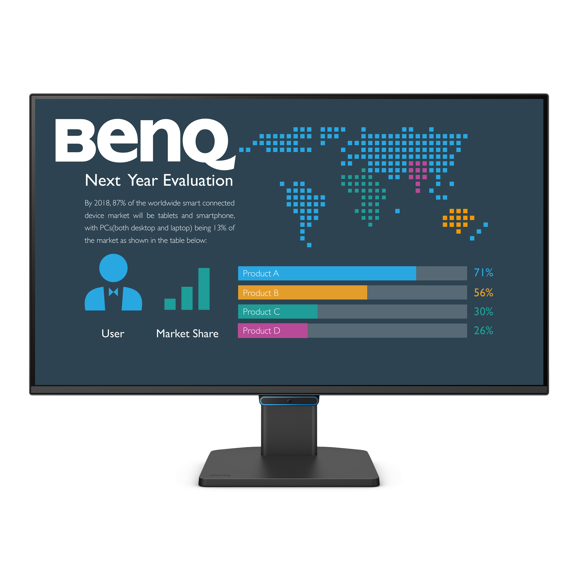 BL2790C | 27” 1080p FHD BenQ Eye-Care Business Monitor  