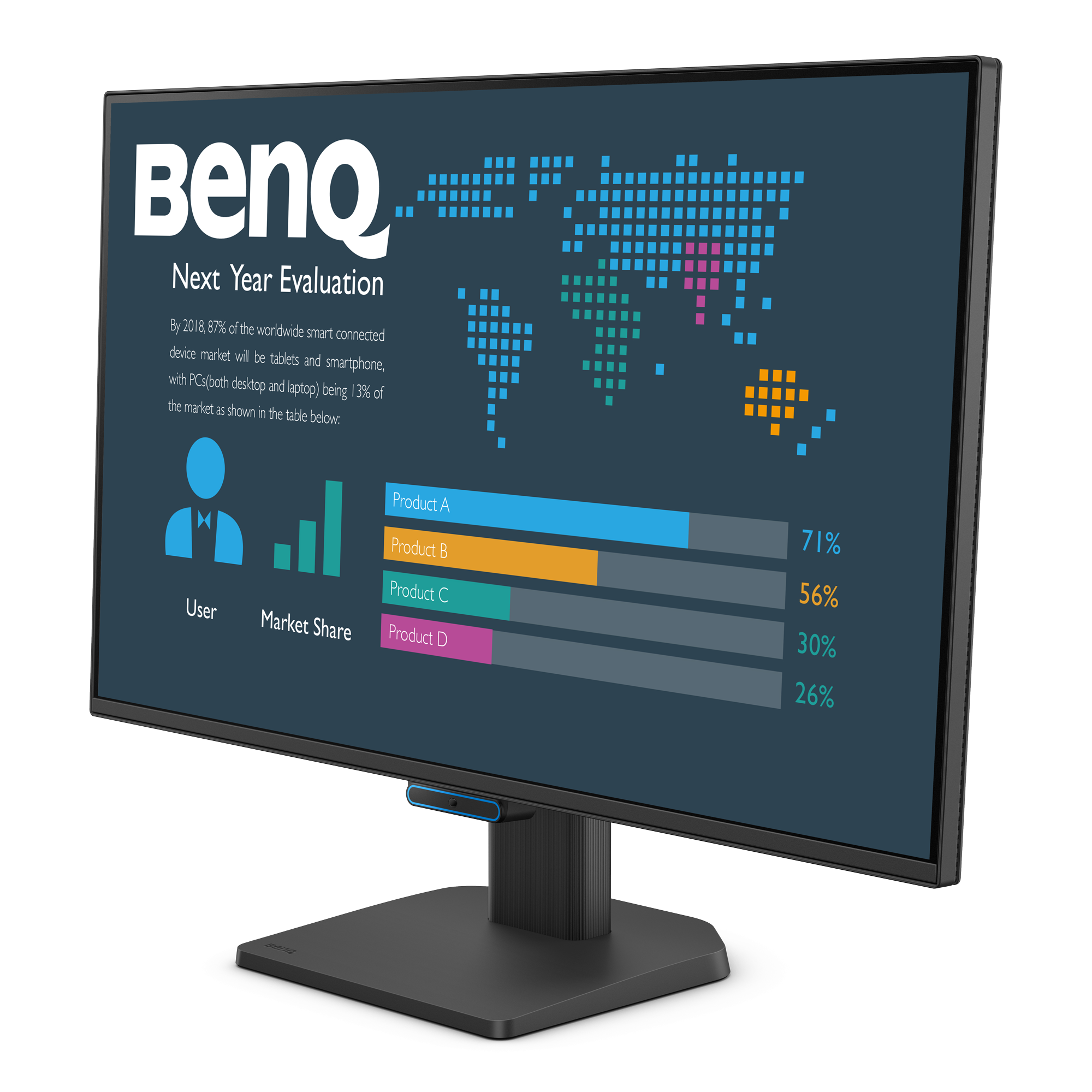 BL2790C | 27” 1080p FHD BenQ Eye-Care Business Monitor  