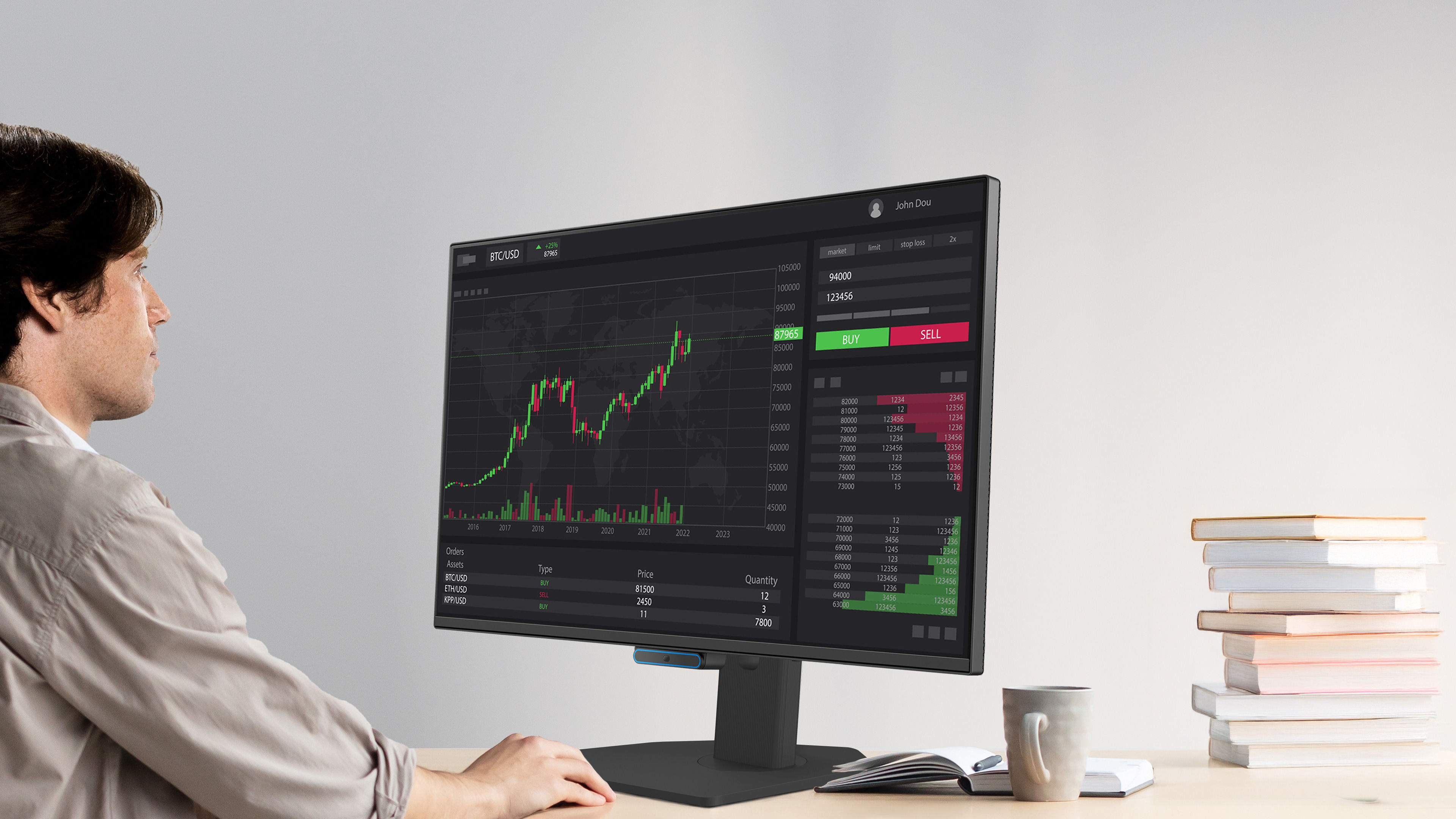 Sharp images and vivid colors with 99% sRGB IPS panel plus ultrathin bezels for focused, comfortable viewing.