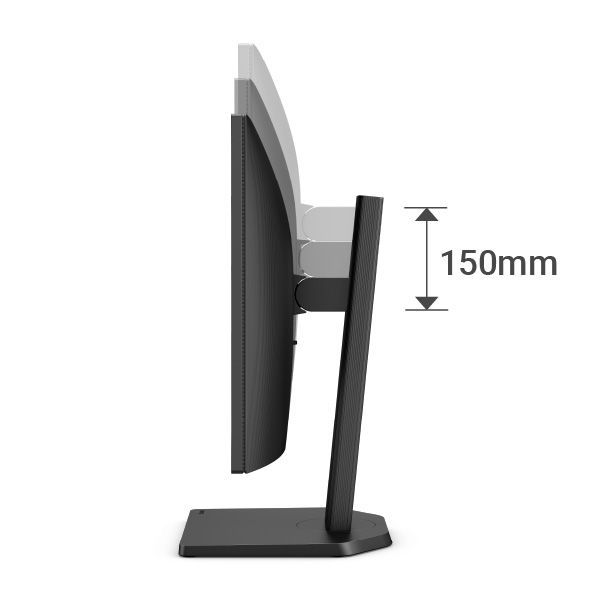 Height, tilt, pivot, and swivel adjustments provide a flexible, comfortable working experience.