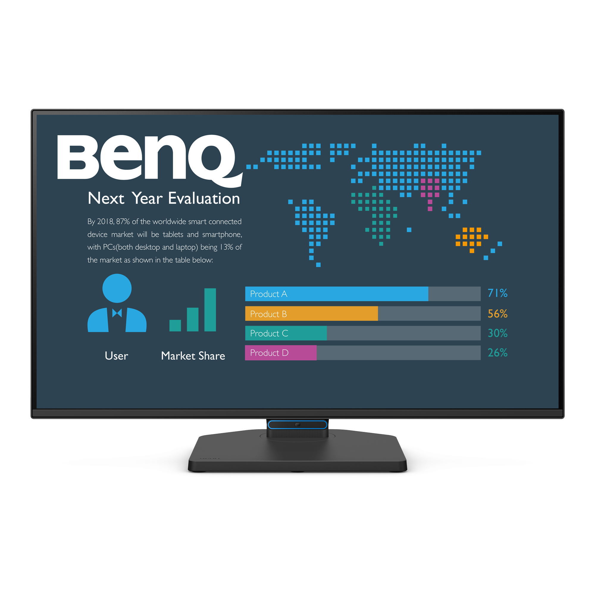BL2790TC | 27” 1080p FHD BenQ Eye-Care Business Monitor  