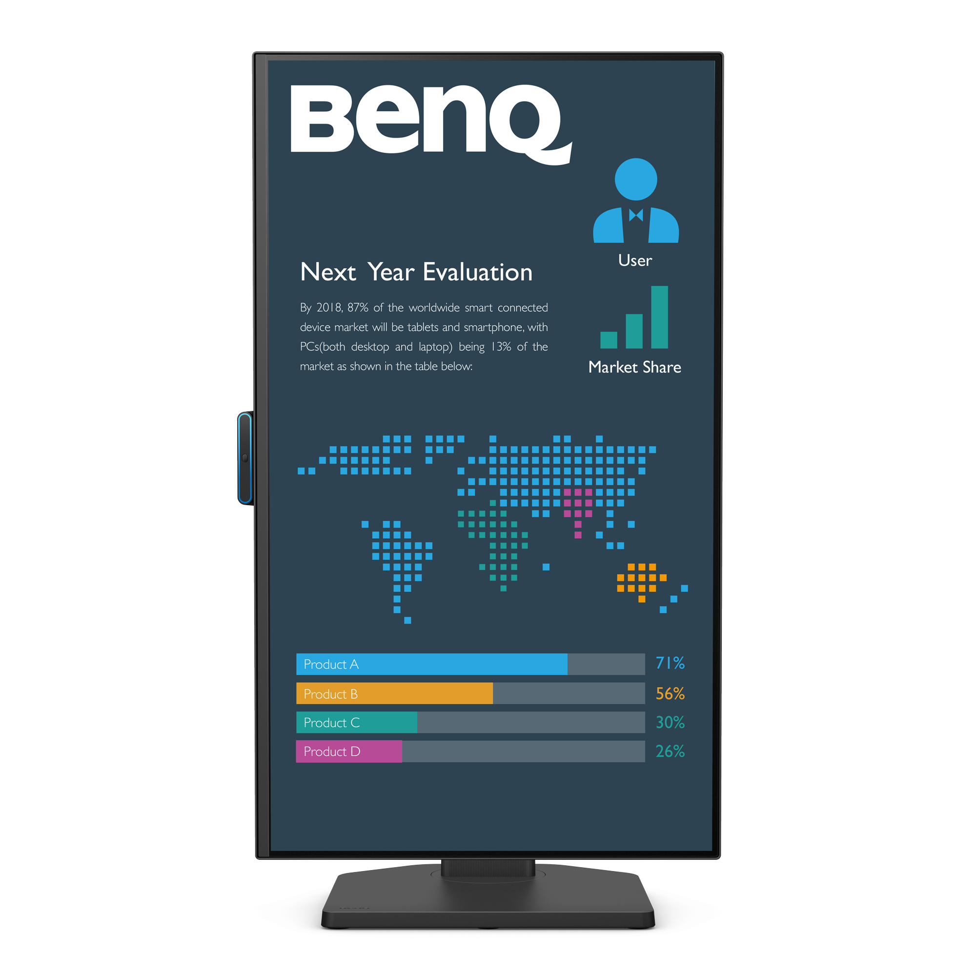 BL2790TC | 27” 1080p FHD BenQ Eye-Care Business Monitor  