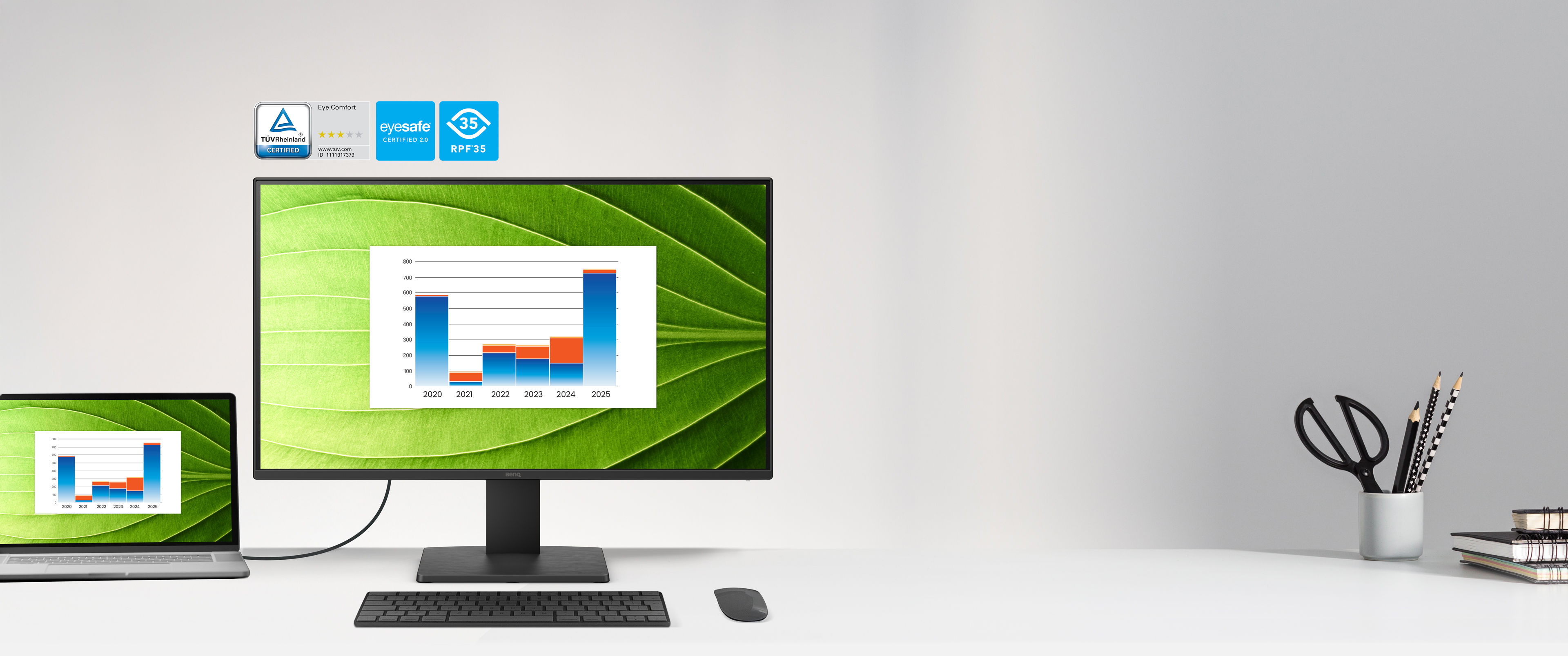 BenQ BL2491P is a monitor with Low Blue Light, Flicker-Free Eye Protection to maintain your lon-term productivity. 